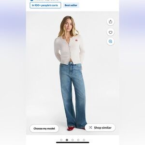 No boundaries high rise baggy wide leg size Xl